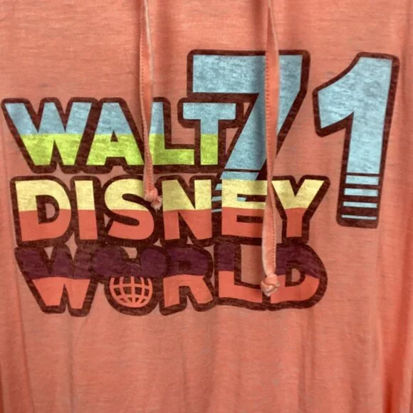 Walt Disney World 1971 Lightweight Hoodie M - Picture 2 of 7